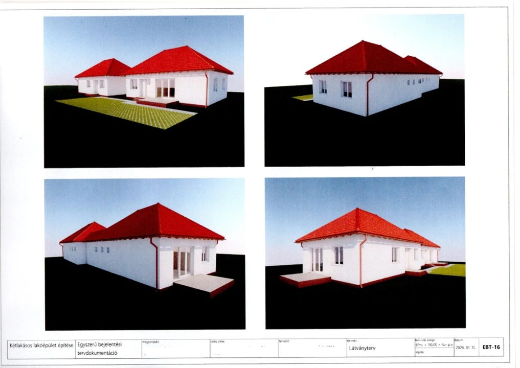 Eladó sorház, Monor