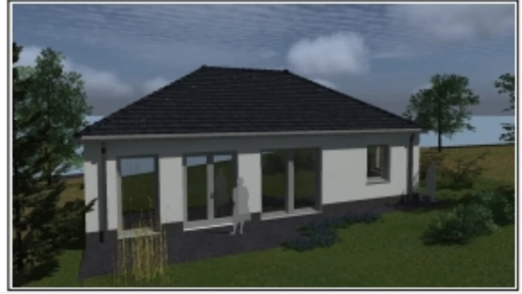 Kecskéden a Fő utcában új építésű családi házak leköthetők