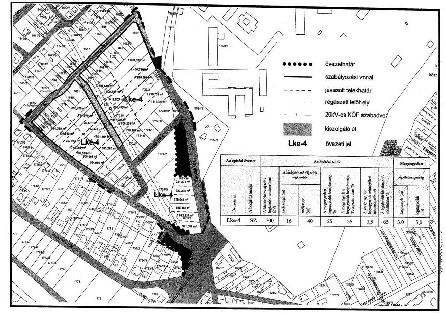 For sale building plot, Vác, Ösvény