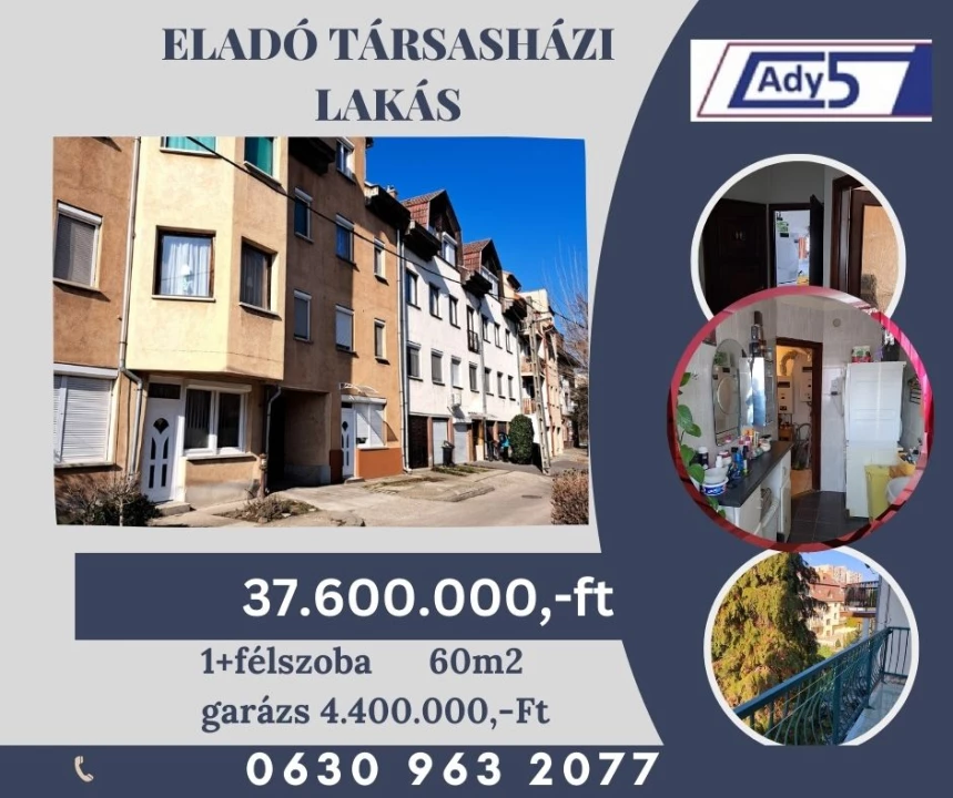 For sale brick flat, Szolnok