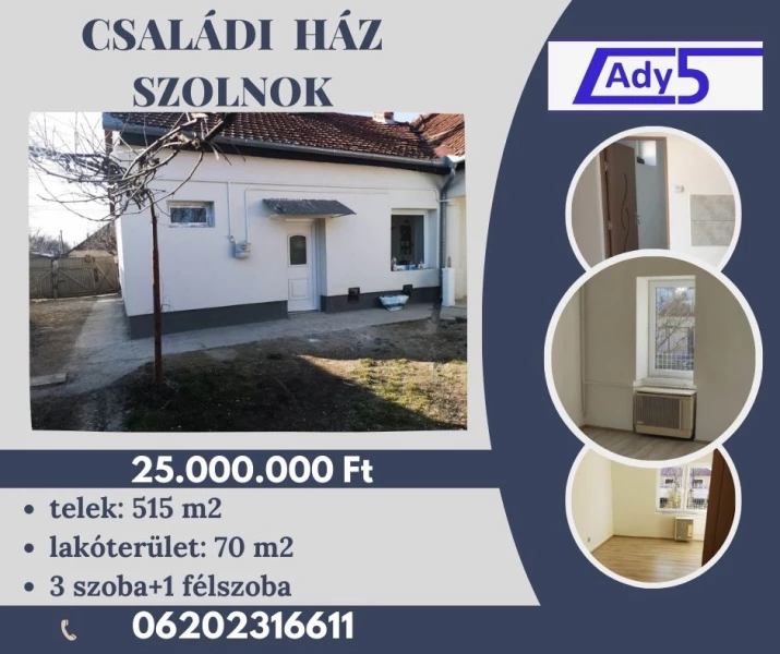 For sale semi-detached house, Szolnok, Dr. Durst János utca