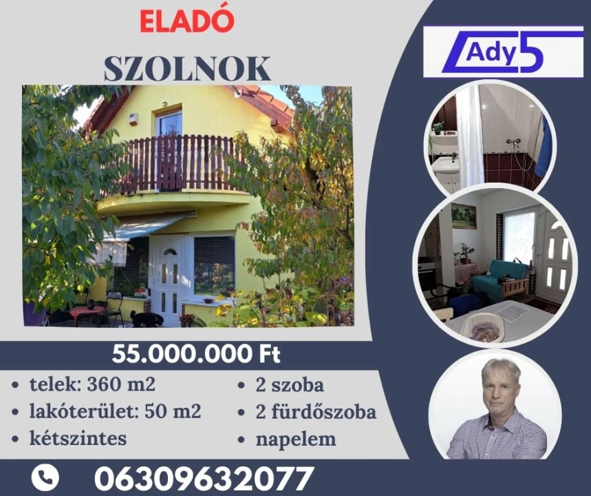 For sale house, Szolnok