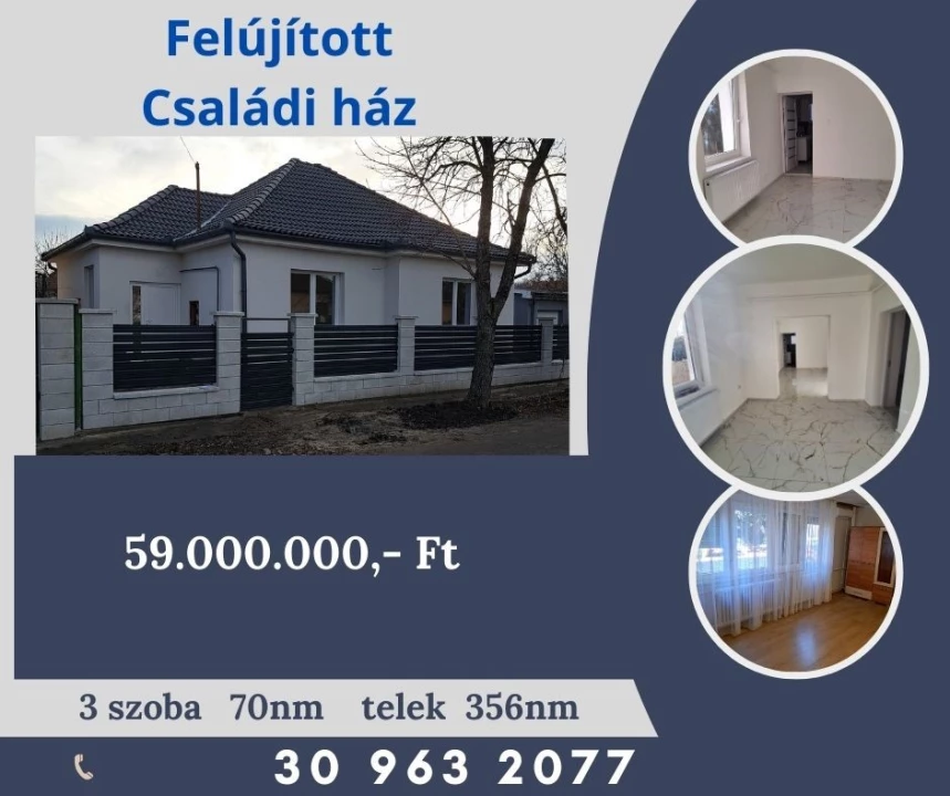 For sale house, Szolnok