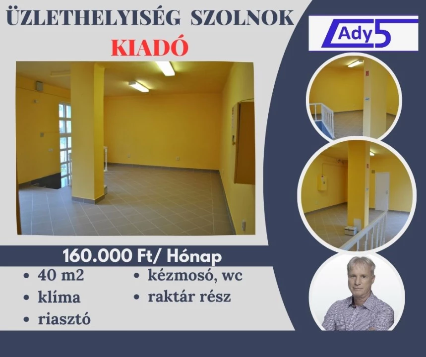 For rent store, Szolnok