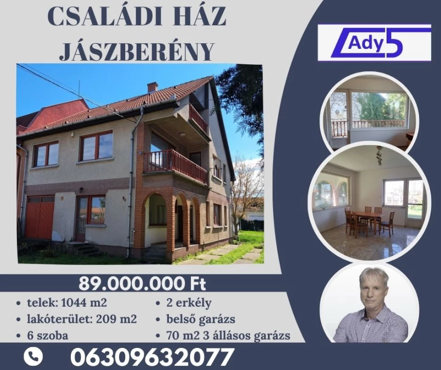 Eladó családi ház, Jászberény