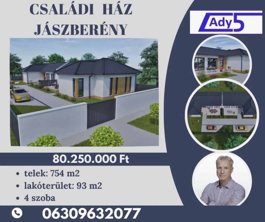 Eladó családi ház, Jászberény