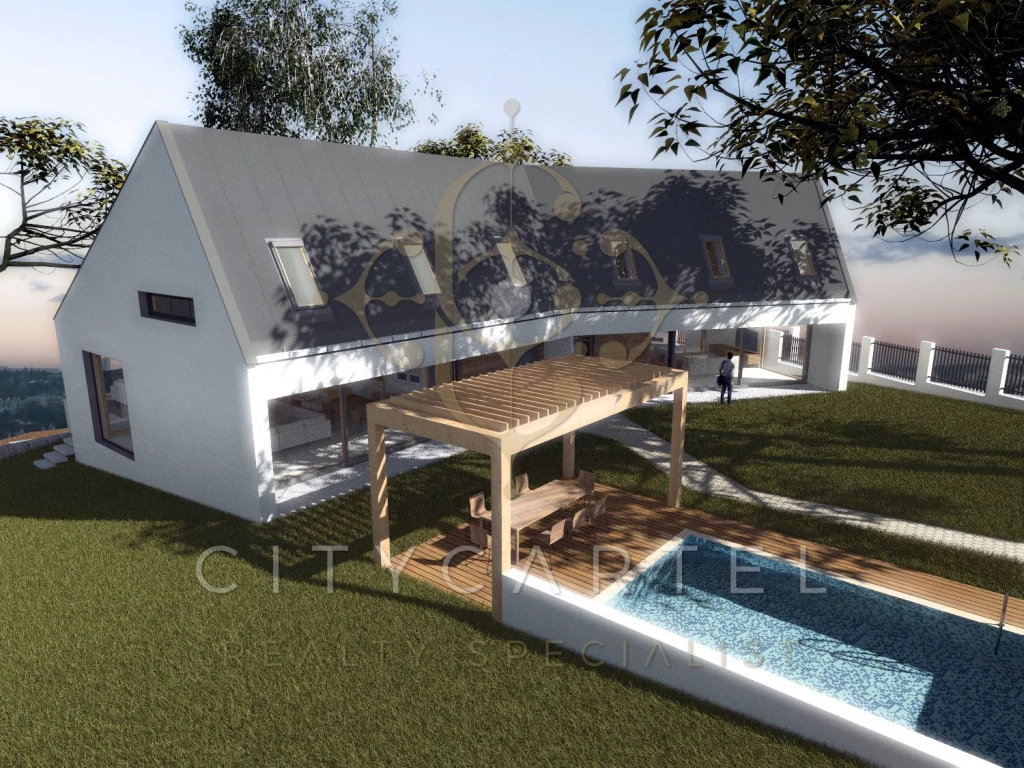 Örökpanorámás Luxus Ikervilla Eladó