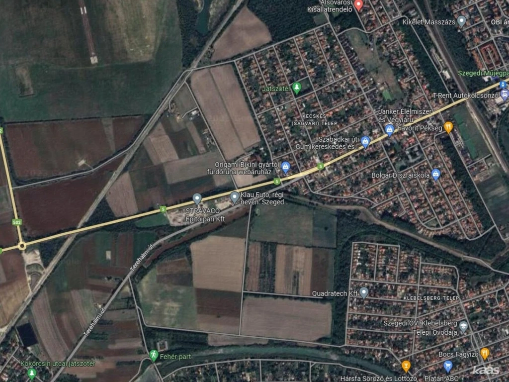 Fejlesztési terület | Szabadkai út mellett