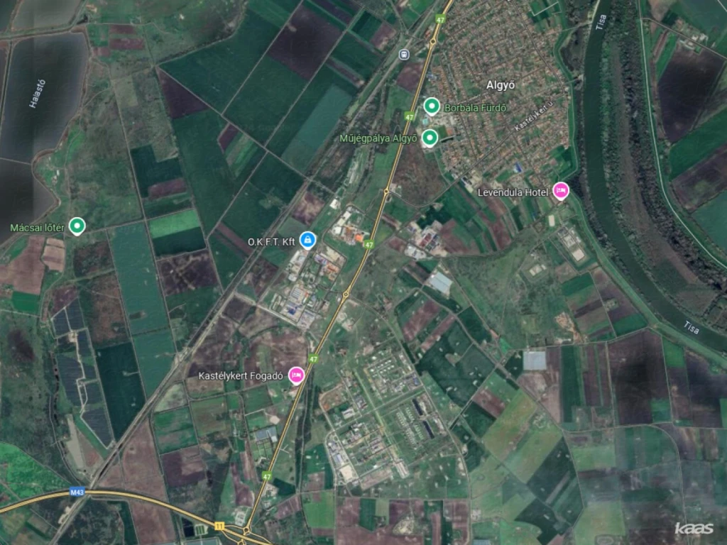 Ipari ingatlan | Eladó ipari terület a 47-es műút mellett