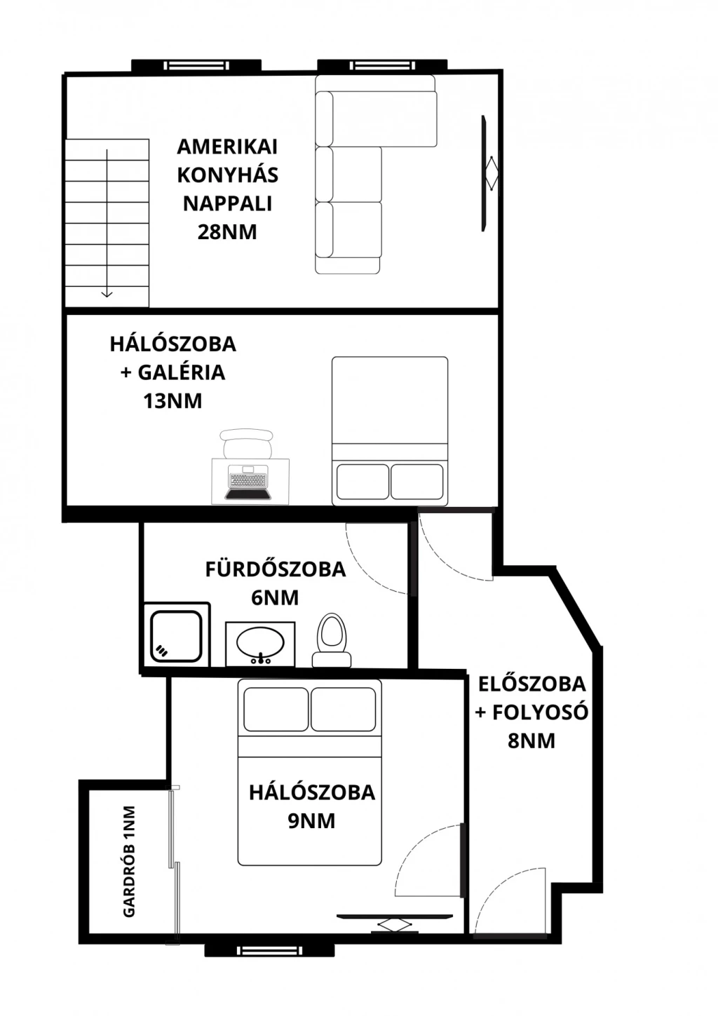 Kiadó Lakás, Budapest VI. kerület Andrássy út 400.000 Ft