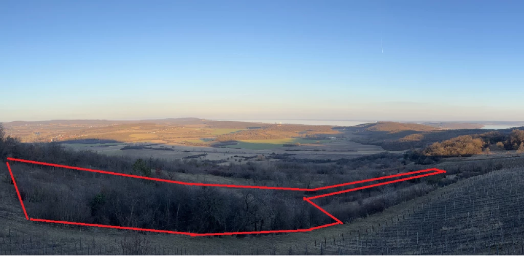 Végre egy korrekt árú, szuper Balatoni és táj panorámás földterület