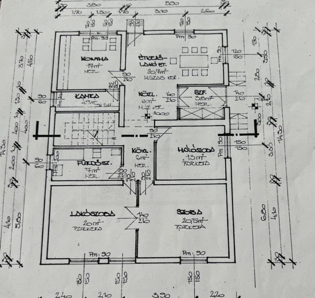 Sülysáp, Sülysáp csendes zsák utca, 811 m²-es, családi ház, 4 szobás