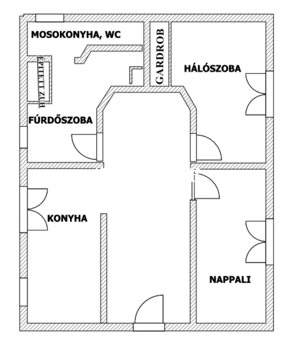 XVII. Kerület, Naplás tó közeli utca, 82 m²-es, családi ház