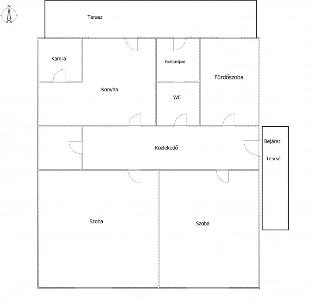 XVIII. Kerület, Bogrács utca, 85 m²-es, családi ház, 2 szobás