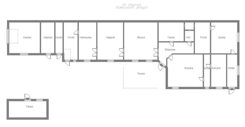 XX. Kerület, templom közeli utca, 200 m²-es, 2 generációs, családi ház