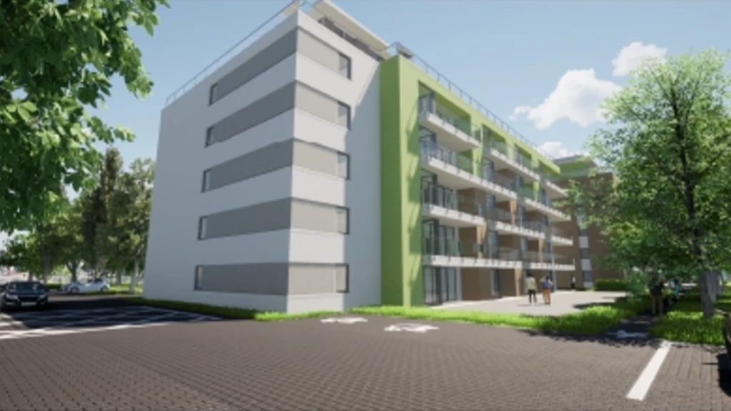 Siófok, EZÜSTPARTON, 52 m²-es, földszinti, társasházi lakás, 2 szobás