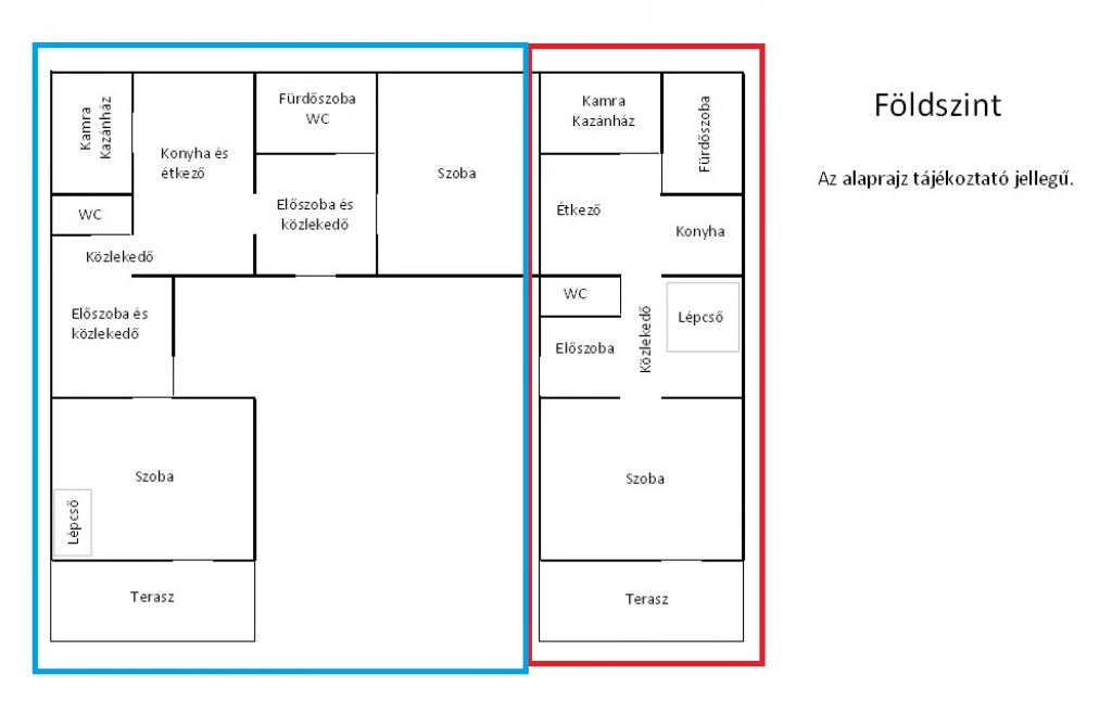 XX. Kerület, Mézes utca, 110 m²-es, házrész, 3 szobás, felújítandó állapotú