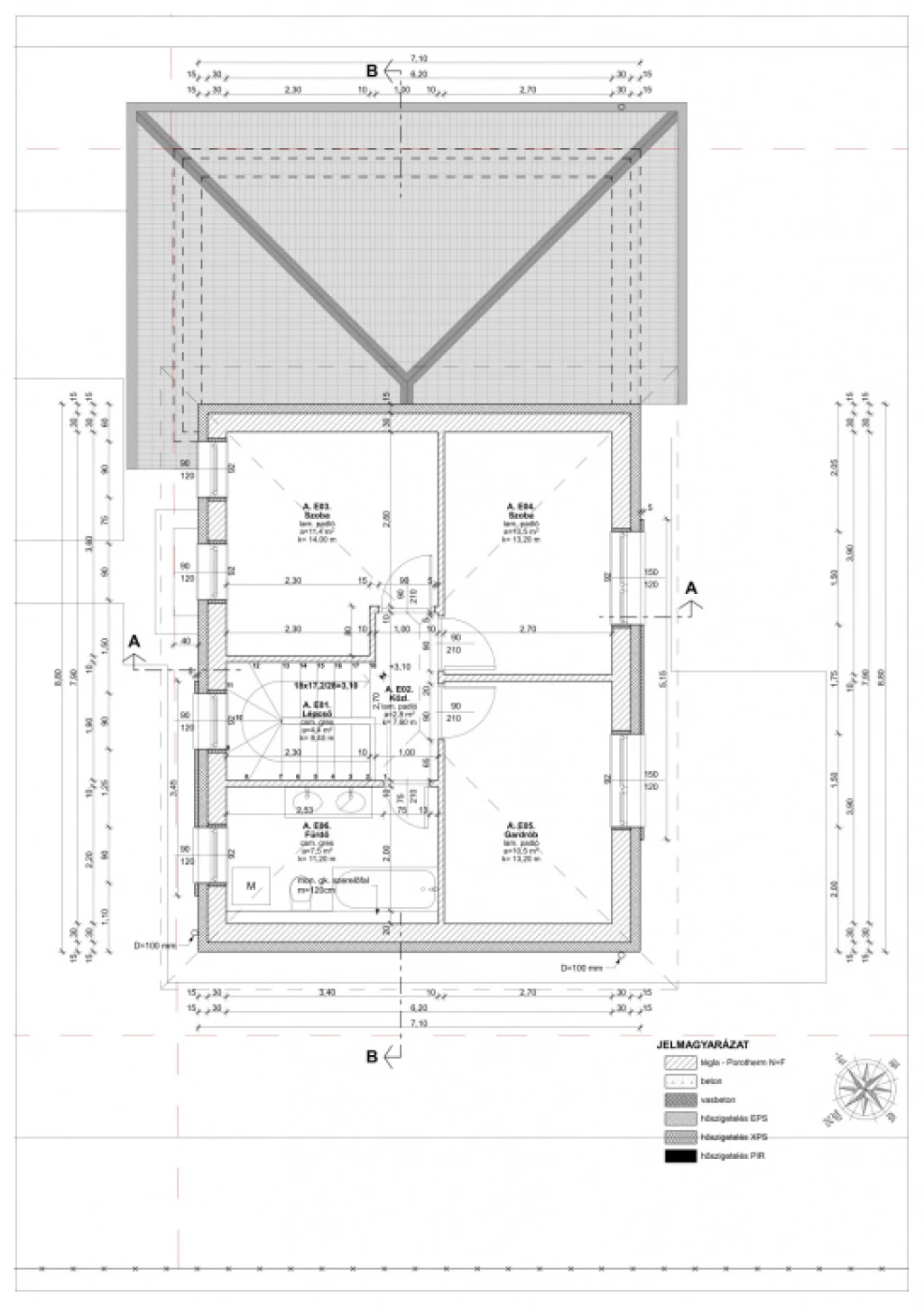 XVIII. Kerület, Almáskert, 121 m²-es, ikerház, 4 szobás, kiváló állapotú