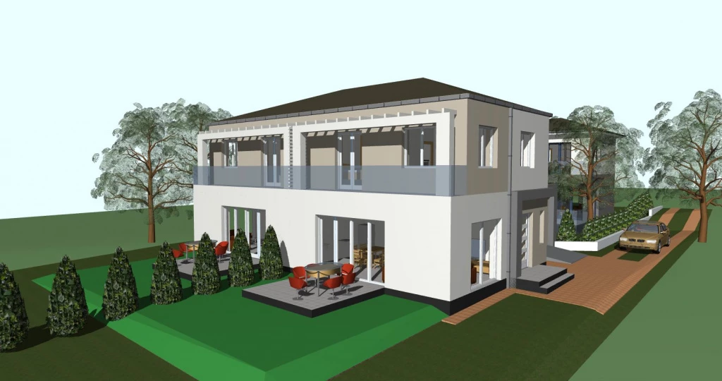 XVIII. Kerület, Almáskert, 142 m²-es, ikerház, 4 szobás, extrán felszerelt állapotú