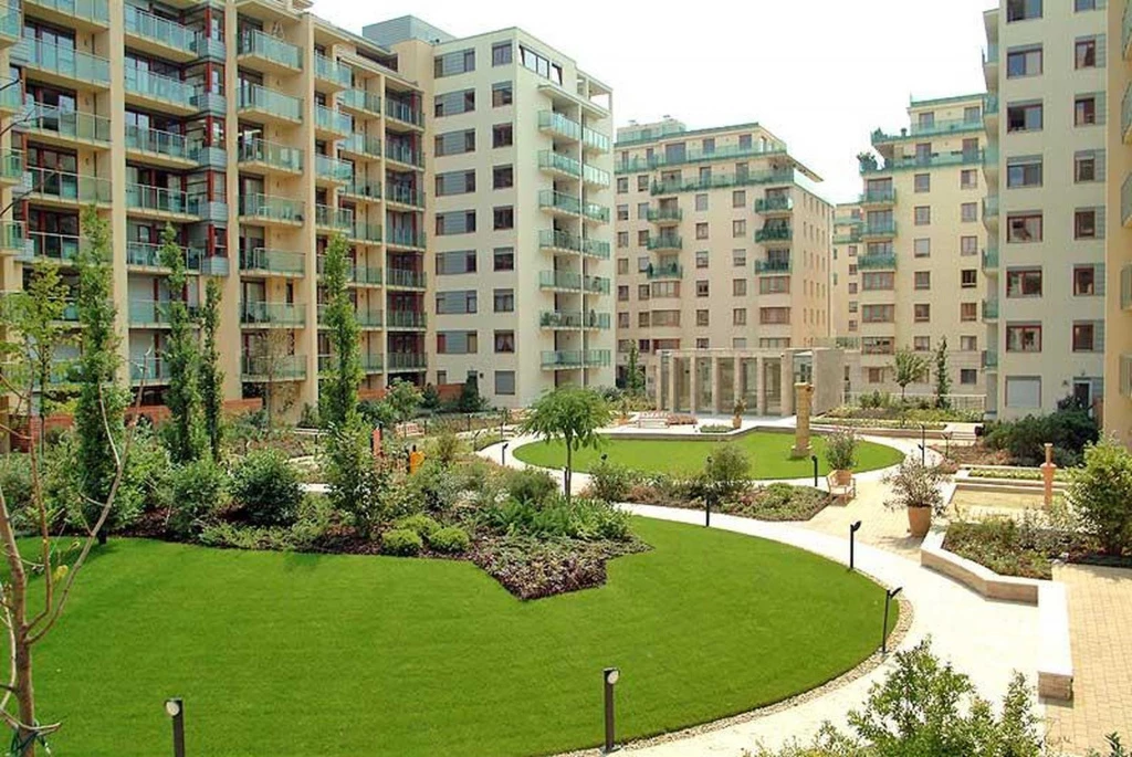 XIII. Kerület, Rómaikert, 76 m²-es, 4. emeleti, társasházi lakás