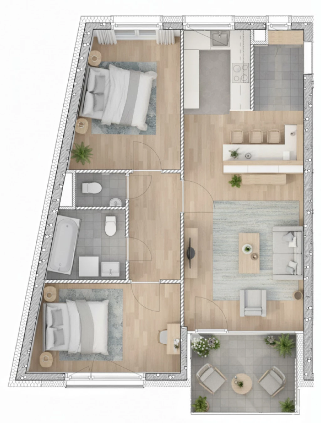 For sale condominium, Budapest VIII. kerület, Százados út