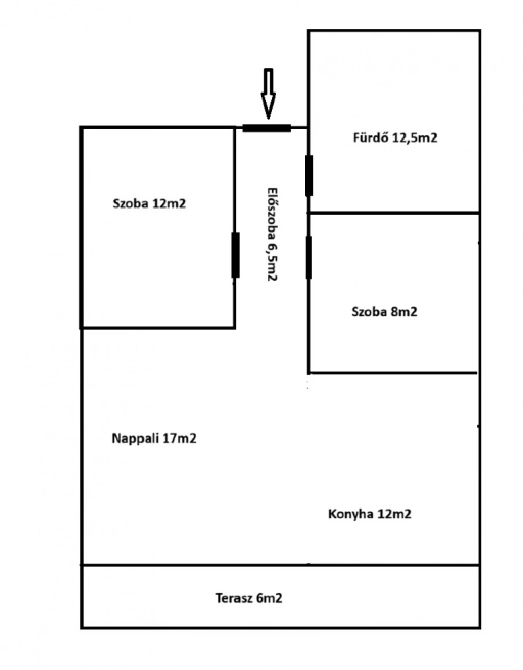 XVII. Kerület, Ilex környékén lévő utca, 76 m²-es, társasházi lakás