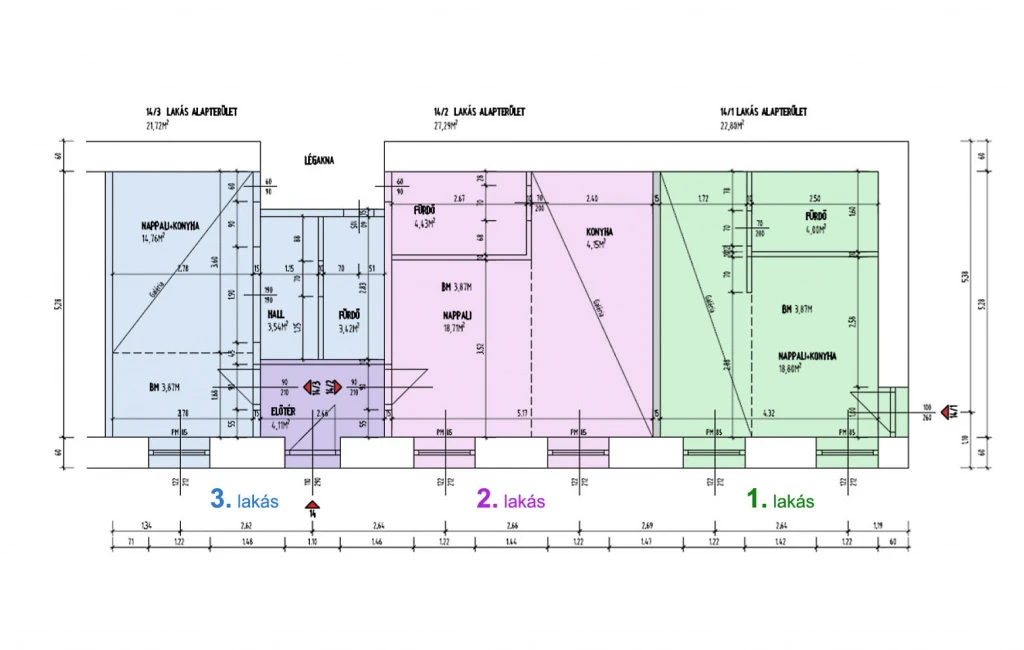 VI. Kerület, Székely Bertalan utca közelében, 22 m²-es, társasházi lakás