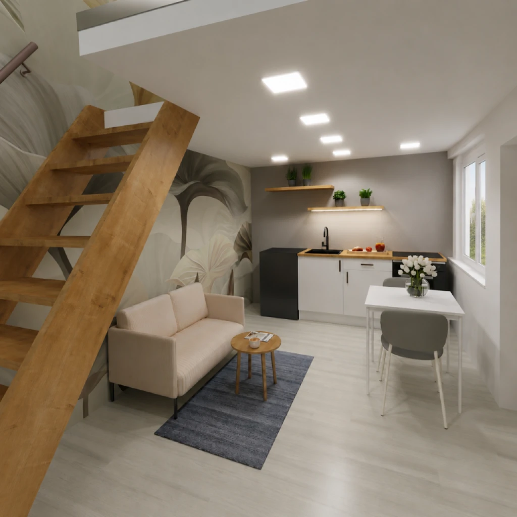 VI. Kerület, Bp_Terézváros, 24 m²-es, társasházi lakás, 1 szobás
