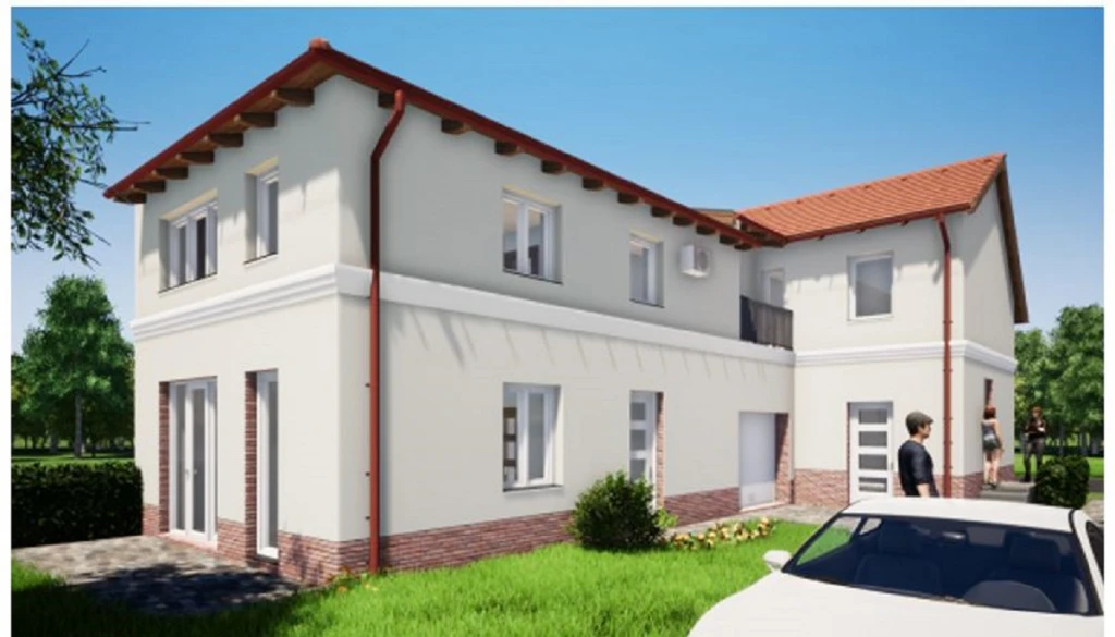 XV. Kerület, Mátyás utca, 84 m²-es, ikerház, 3+1 szobás, új építésű állapotú