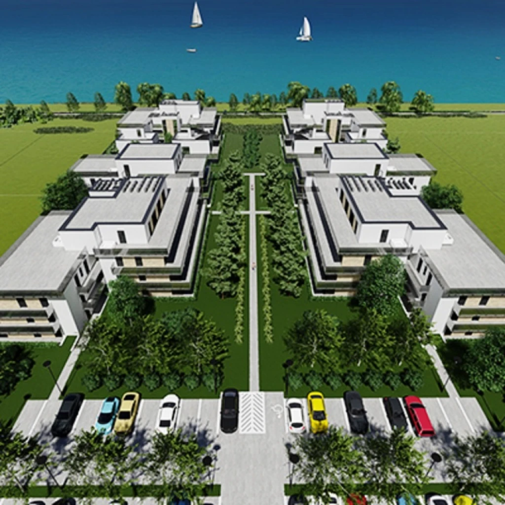 Siófok, EZÜSTPART, 61 m²-es, társasházi lakás, 2+1 szobás, kiváló állapotú