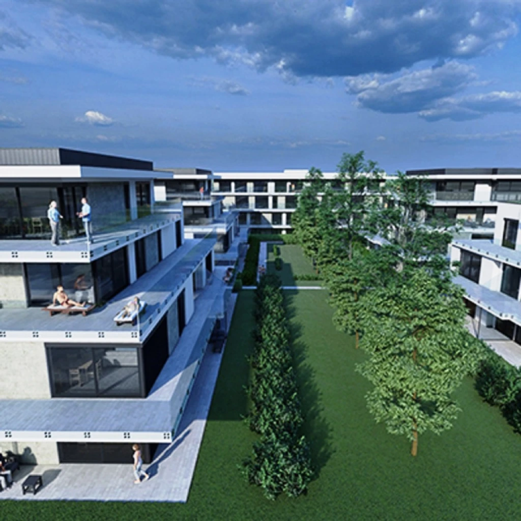 Siófok, EZÜSTPART, 61 m²-es, társasházi lakás, 2+1 szobás, kiváló állapotú
