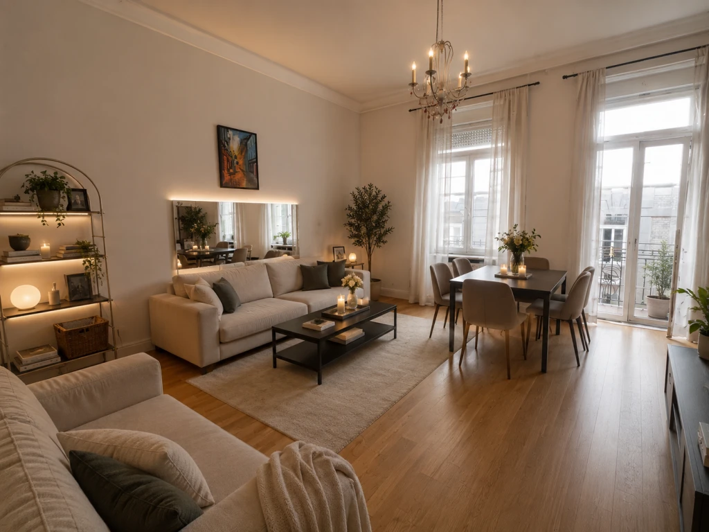 V. Kerület, Ferenciek tere, 80 m²-es, társasházi lakás, 2 szobás