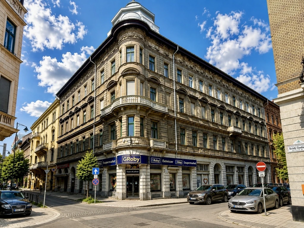 VIII. Kerület, Krúdy Gyula utca, 74 m²-es, társasházi lakás, 2 szobás