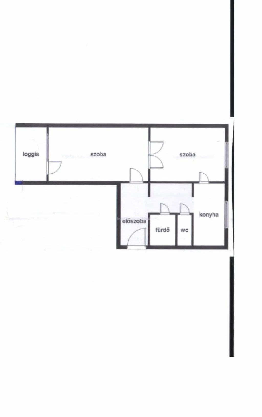 XI. Kerület, Bikás park közeli utca, 48 m²-es, társasházi lakás