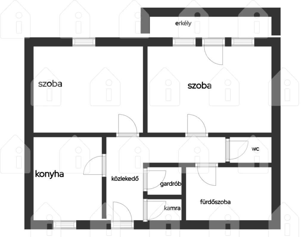 IX. Kerület, József Attila telep, 56 m²-es, társasházi lakás, 2 szobás