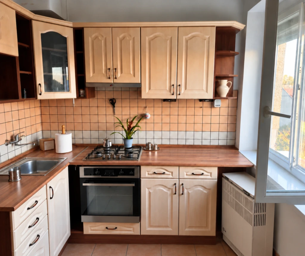 Aszód, Kossuth L. utca, 34 m²-es, társasházi lakás, 1 szobás, részben felújított állapotú