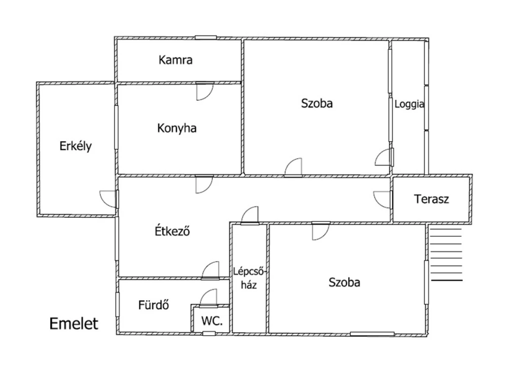 Érd, Érdligeti utca, 160 m²-es, 2 generációs, családi ház, 4 szobás
