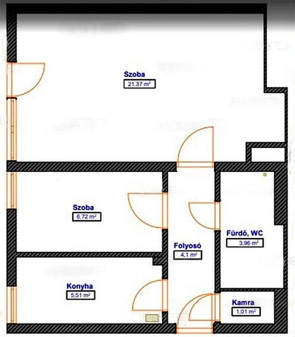 Eladó téglalakás, Debrecen