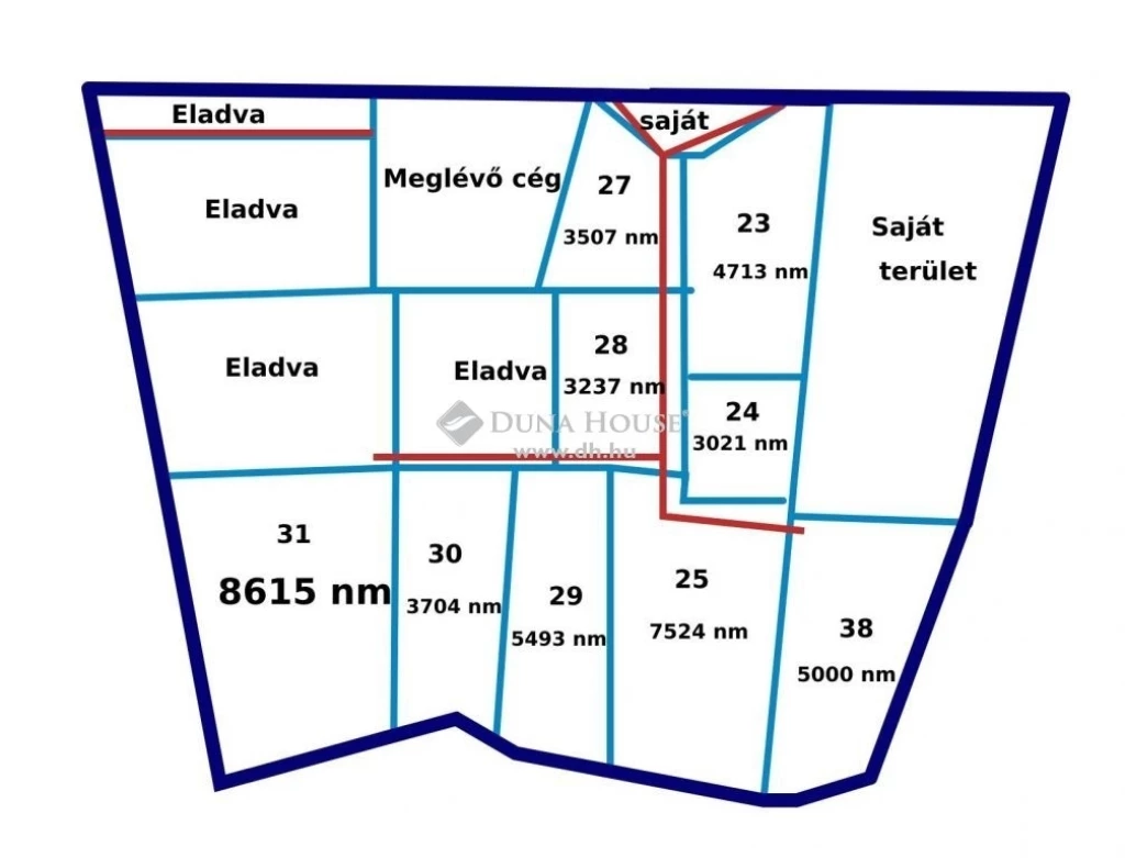 Eladó ipari terület Szegeden a BYD közelében