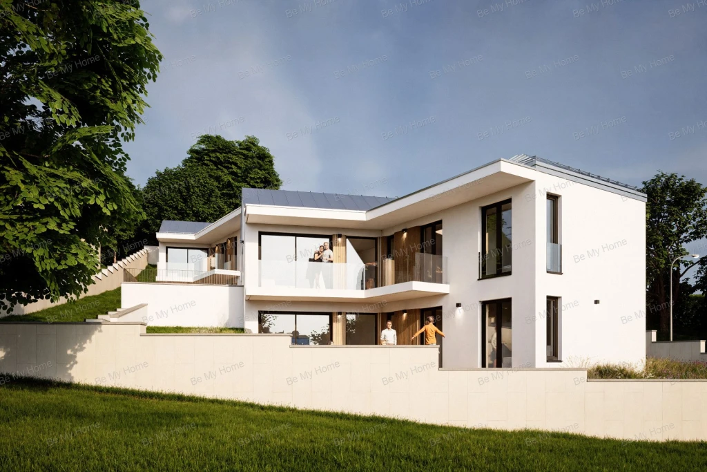 EMELETI LAKÁS CSODÁS PANORÁMÁVAL, SAJÁT KERTTEL