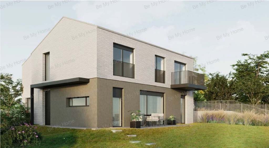 ÚJ ÉPÍTÉSŰ IKERHÁZ REMEK KÖZLEKEDÉSSEL