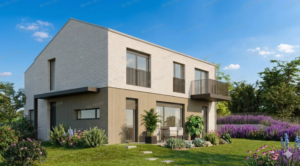 ÚJ ÉPÍTÉSŰ IKERHÁZ REMEK KÖZLEKEDÉSSEL