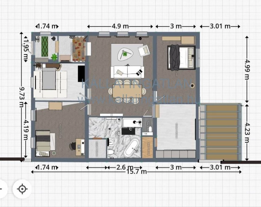 For sale semi-detached house, Nyíregyháza