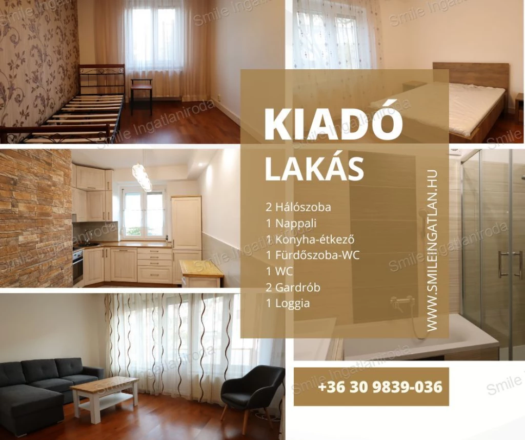 Nyíregyháza, Egyetem közelében Nappali + 2 szobás bútorozott lakás kiadó