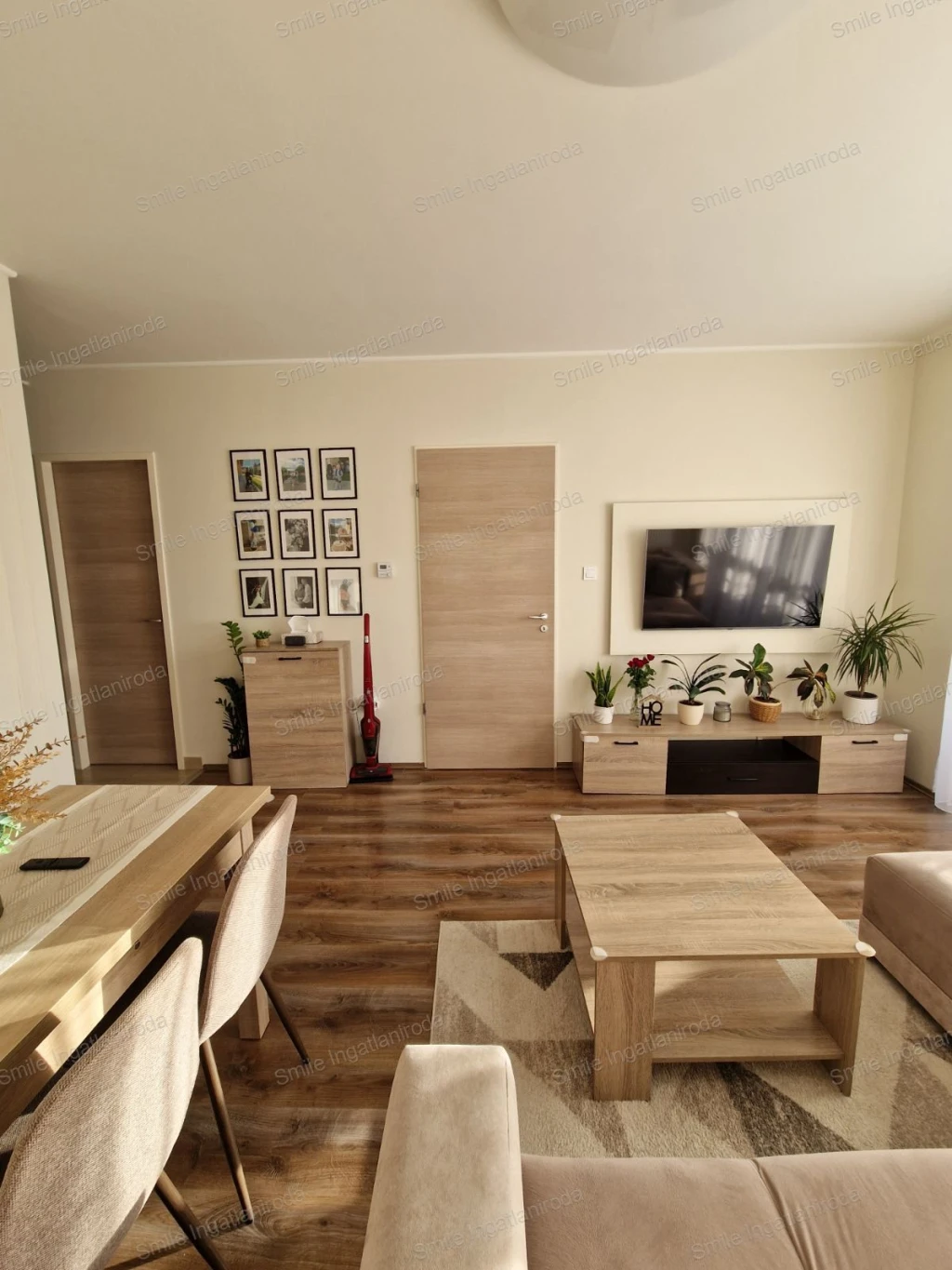 Nyíregyháza -Damjanich lakópark, liftes társasház 3. emeletén ,  Amerikai-konyhás nappali + 2 szobás lakás kiadó