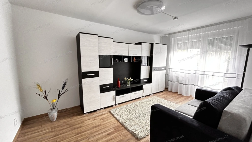 Azonnal költözhető nappali + 2 szobás lakás kiadó
