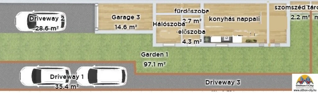 Eladó téglalakás, Vecsés