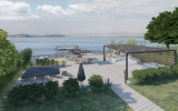Luxus lakás privát stranddal a Balatonnál