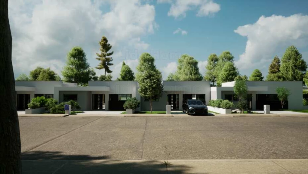 Új építésű sorházi lakások Siófok kertvárosi részén