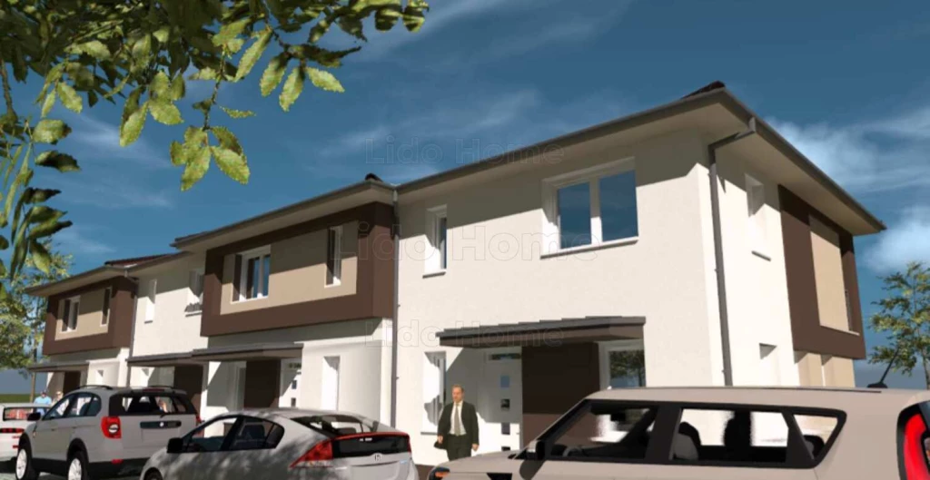 Projekt telek Balatonföldváron az új lakóparkban